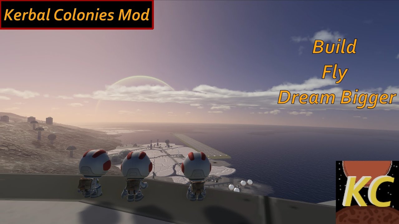 Kerbal Colonies mod release trailer
