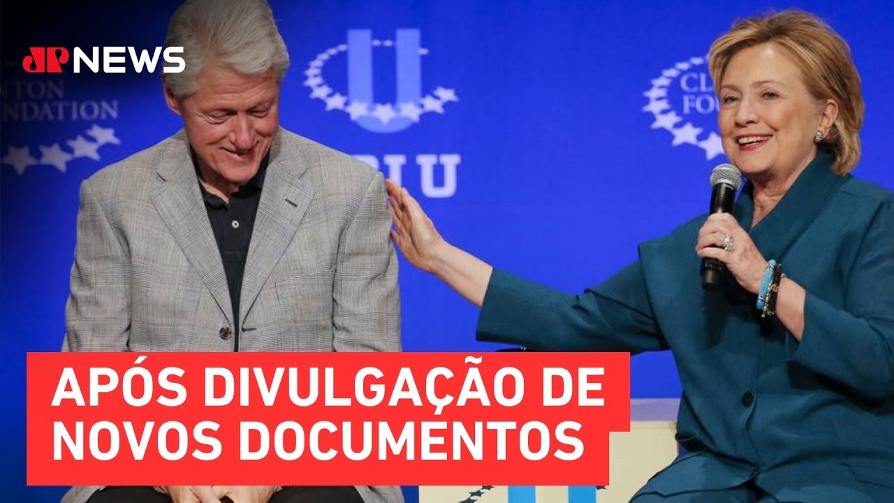 Caso Epstein: Bill e Hillary Clinton solicitam audiência pública na Justiça