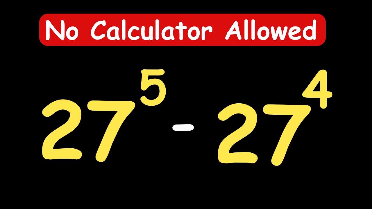 INDIAN OLYMPIADS  || No Calculator Allowed? #maths