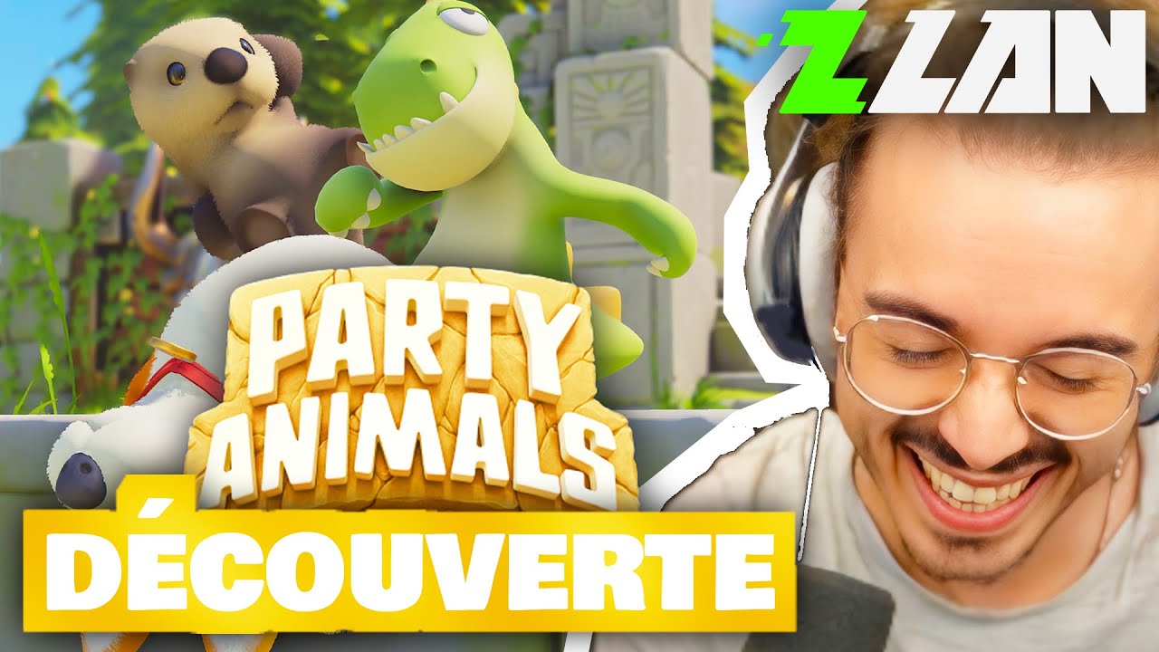 Ce jeu est SUPER FUN ? (Découverte Party Animals) | TRAINING Z-LAN 2025