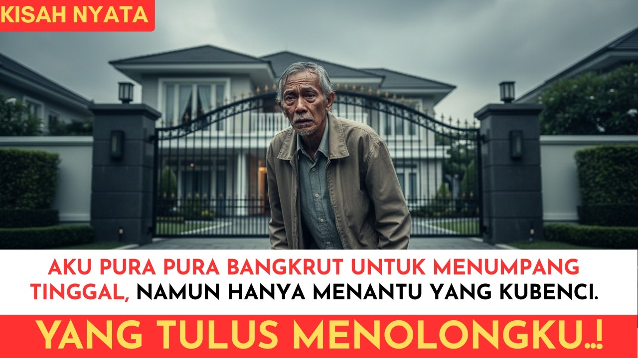 AKU PURA-PURA BANGKRUT DAN MINTA KAMAR, TAPI HANYA MENANTU YANG KUBENCI YANG MEMBUKA PINTU..