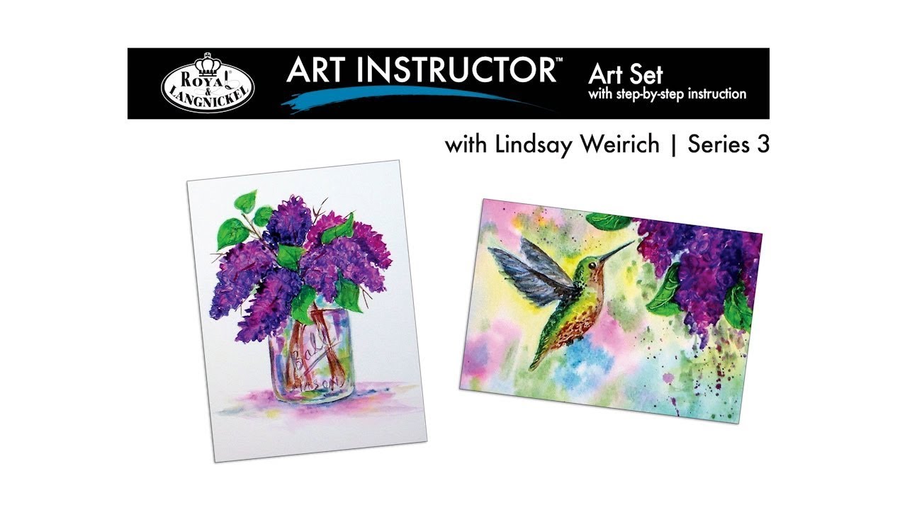 Royal & Langnickel - Art Instructor Series 3 - Watercolor Drawing with Lindsay Weirich