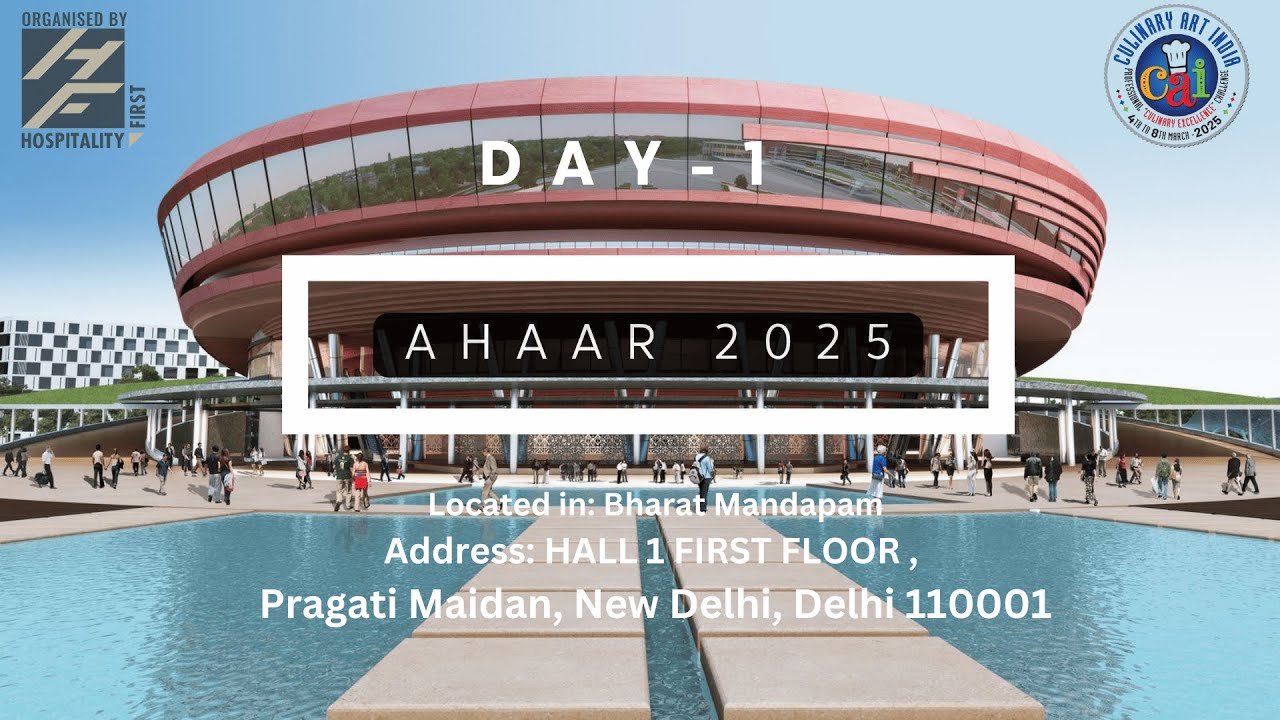 Live Cooking Challenge | AHAAR 2025 | Day 1 | Part 1