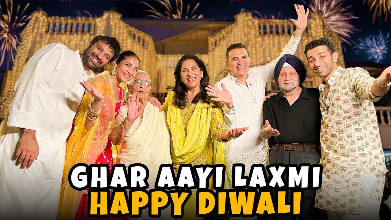 Archana Ke Ghar Diwali Celebration! @ArchanaPuranSingh_Official