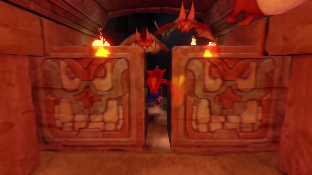 Crash Bandicoot PS4 Jaws of darkness  (All boxes + hidden key)