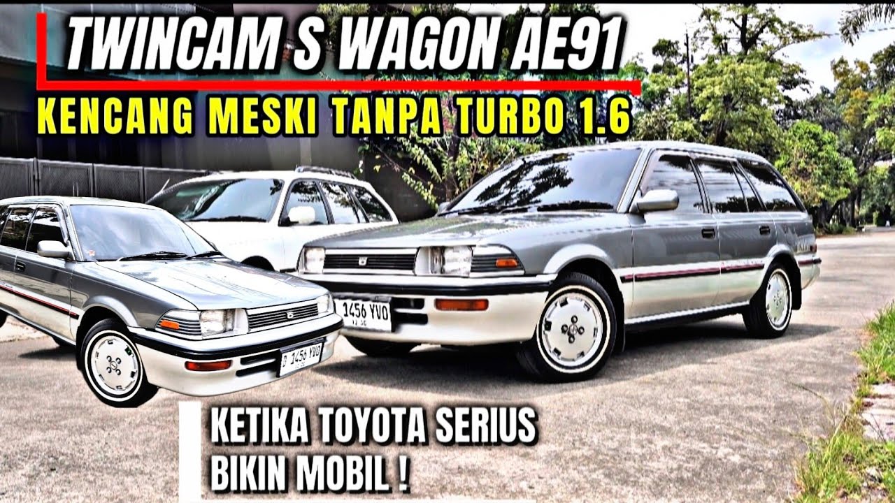 Review Corolla Twincam Station Wagon Asli Matic 1993 1.6 Non Turbo Kenceng