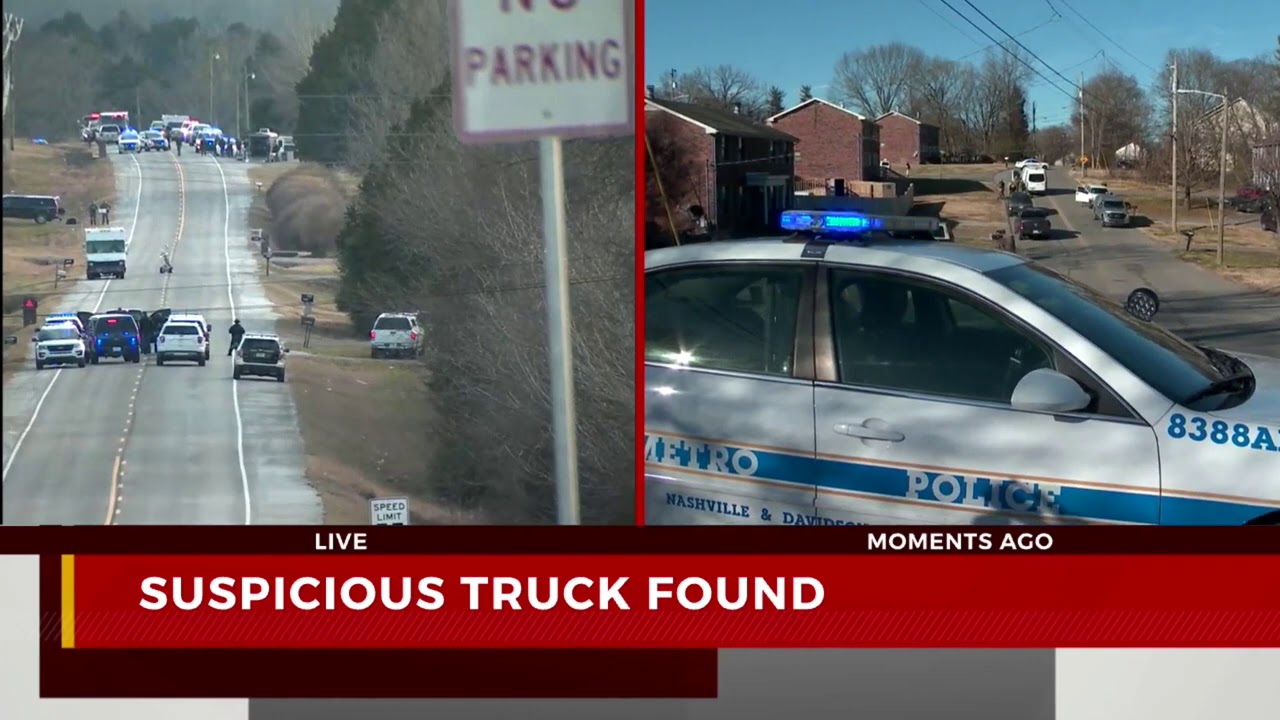 Authorities: No Explosives Found in Suspicious Vehicle near Nashville