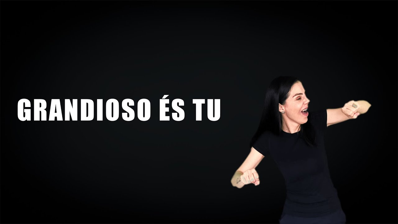 Grandioso És Tú - David Quinlan #escolholibras