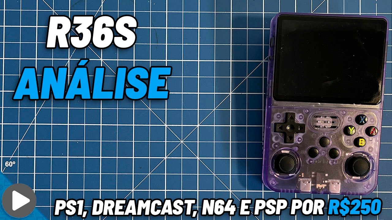 R36s - O NOVO REI DO CUSTO-BENEFÍCIO DOS PORTÁTEIS DE EMULAÇÃO - ANÁLISE - REVIEW - VALE A PENA