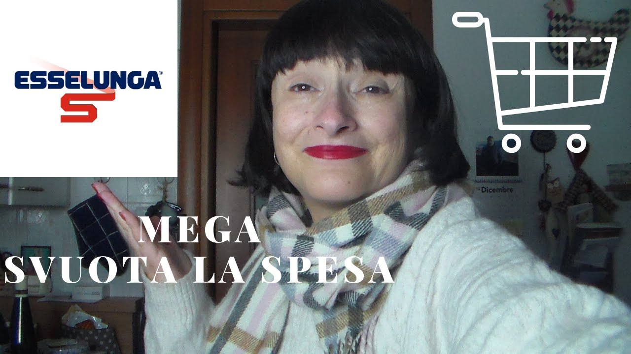 🛒MEGA SVUOTA LA SPESA ESSELUNGA cenone di S. SILVESTRO | Novità e conferme | Spesa per 7/10 giorni