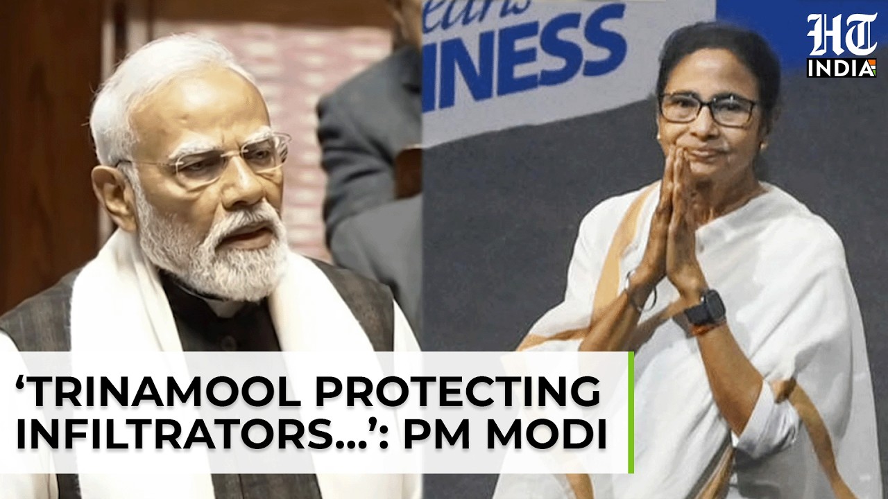 PM Modi’s Stinging Attack On Mamata Banerjee-Led Trinamool; ‘They’re Advocating For Infiltrators…’