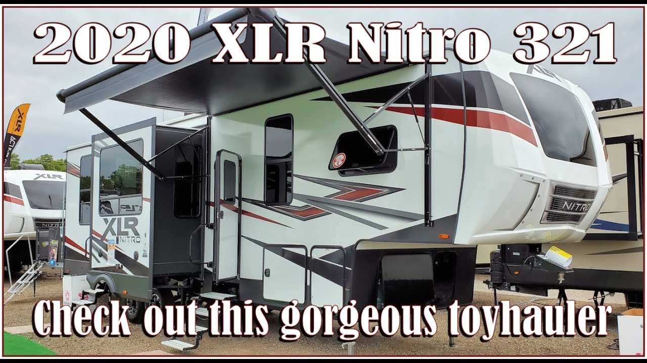 Toy Hauler Fifth Wheel 2020 XLR Nitro 321 Forestriver @ Couchs RV Nation a RV Wholesaler - RV Tour