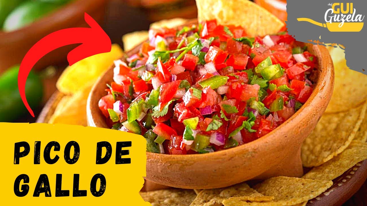 Parece VINAGRETE! Esse molho mexicano é uma delícia! PICO DE GALLO!