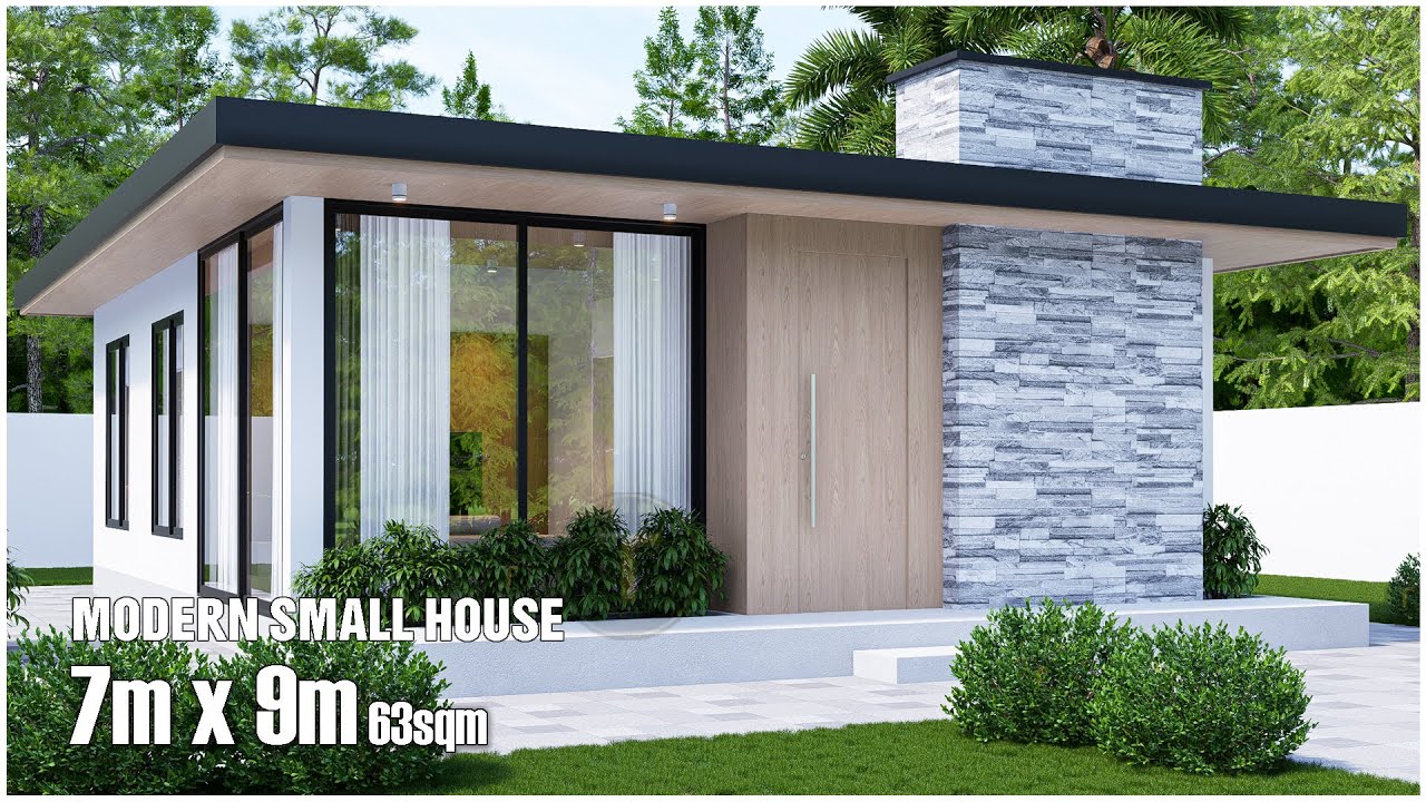 Simple and Modern House | 7m x 9m with 2Bedrooms (Simple Life)