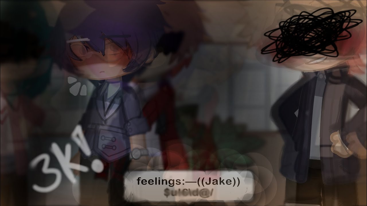 *Glasses that can show peoples feelings* || TMF || Jake angst || TW || meme || drake? || 3K SPECIAL