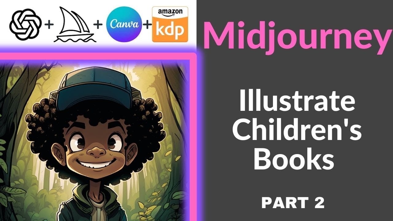 Как проиллюстрировать детскую книгу с помощью Midjourney AI
