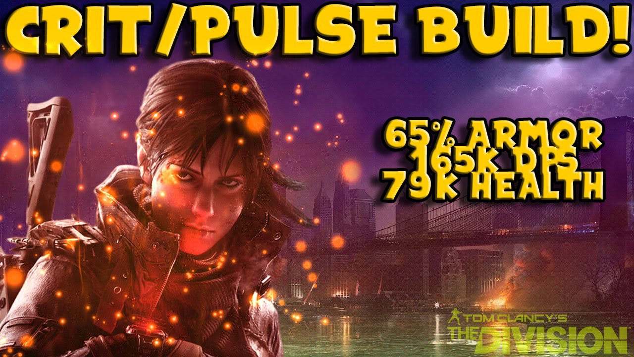 Crit/Pulse ARMOR/DPS (PvP) BUILD! (The Division) PRE 1.1!