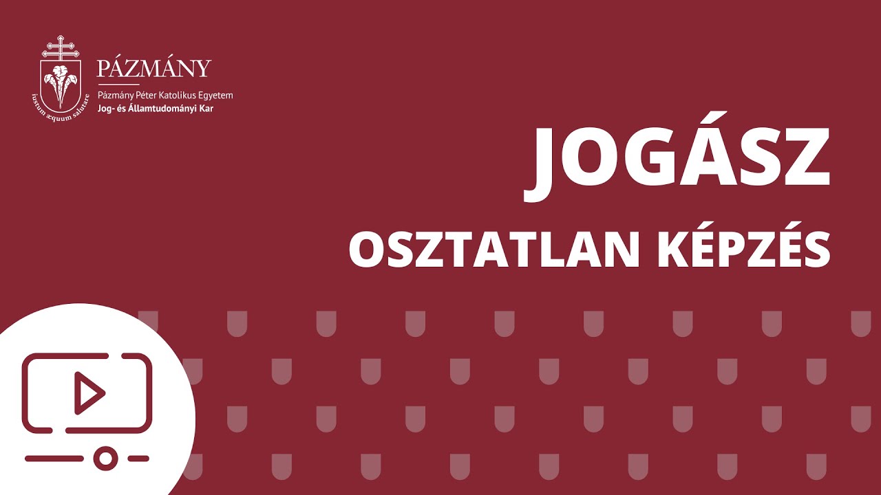 [Szakajánló] Jogász osztatlan képzés