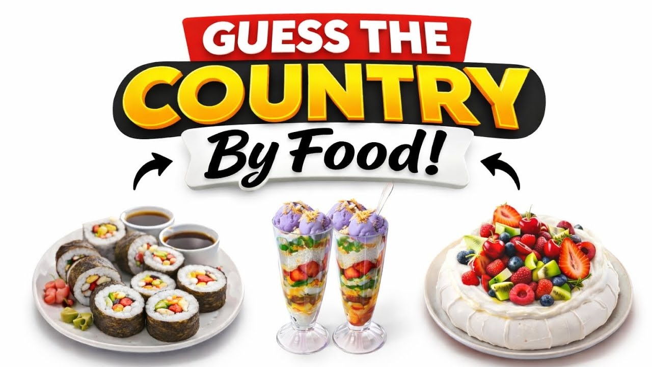 Can You Guess the Country by Food? 🍔🌎 Ultimate Food Quiz! | Quiz Game | Quiz Video | Quiz