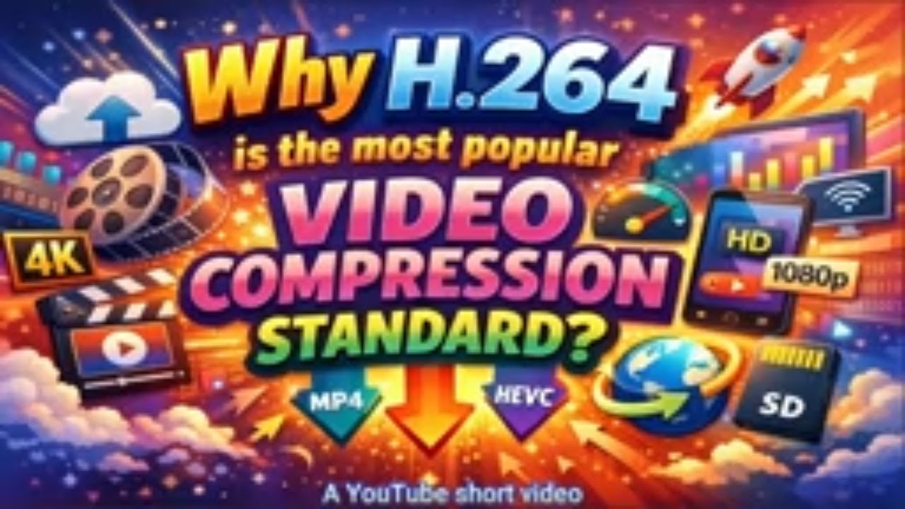 Why H 264 is the most popular video compression standard