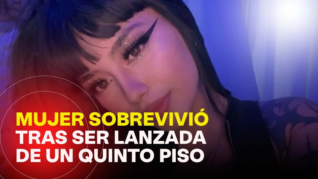 Joven sobrevivi&oacute; tras ser lanzada de un quinto piso por su expareja y pide que se haga justicia