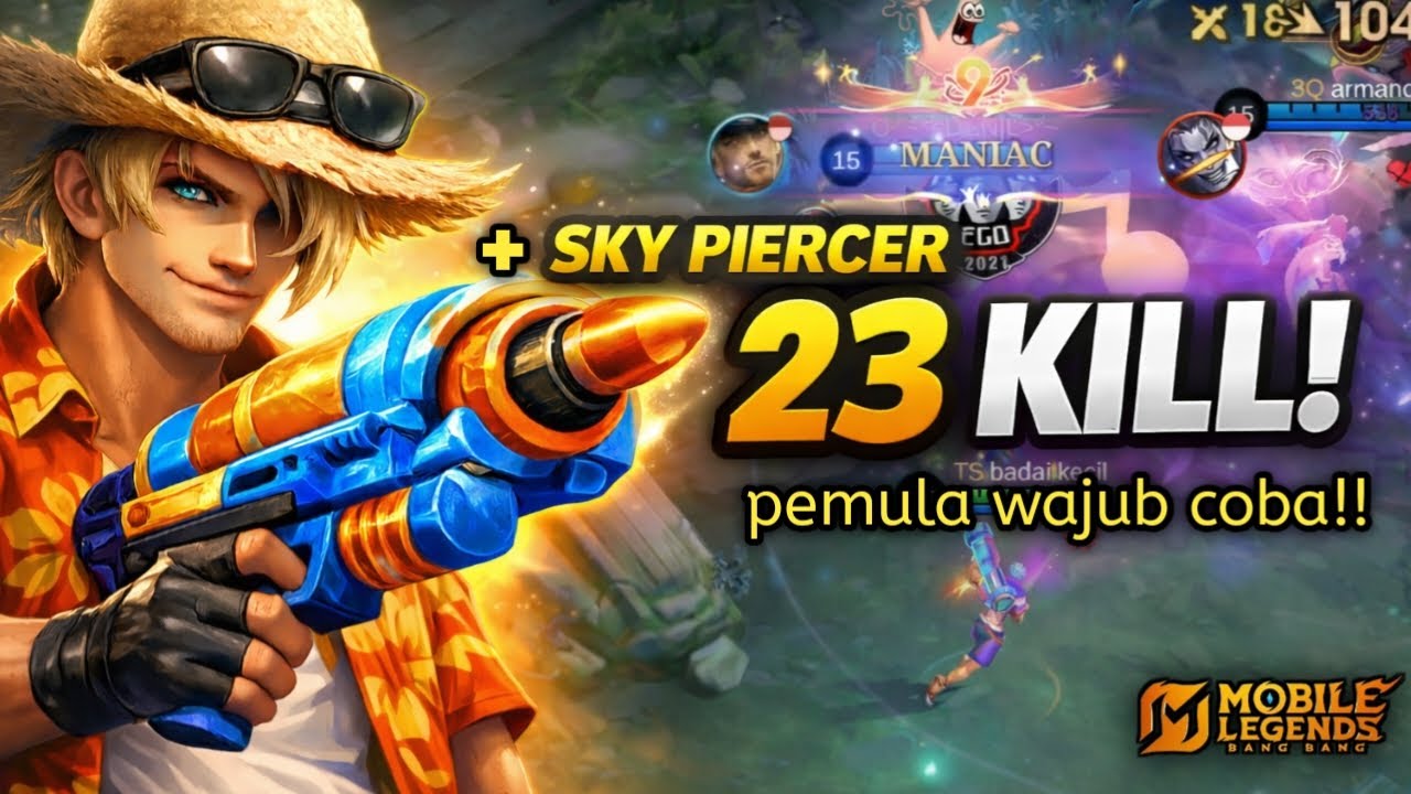 Gameplay Clint Ala Top Global MLBB Indonesia