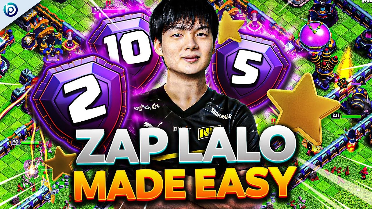 STARs Has MASTERED Zap Lalo Already | Best Lalo Army at Town Hall 15 | Clash of Clans