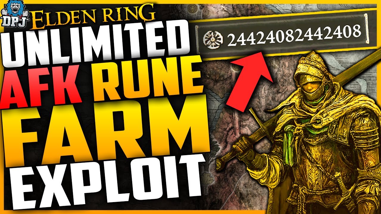 Elden Ring: 1 MILLION+ AFK RUNE FARM EXPLOIT - NO FIGHTING - BEST METHOD - Fast & Eay Rune Farm AFK