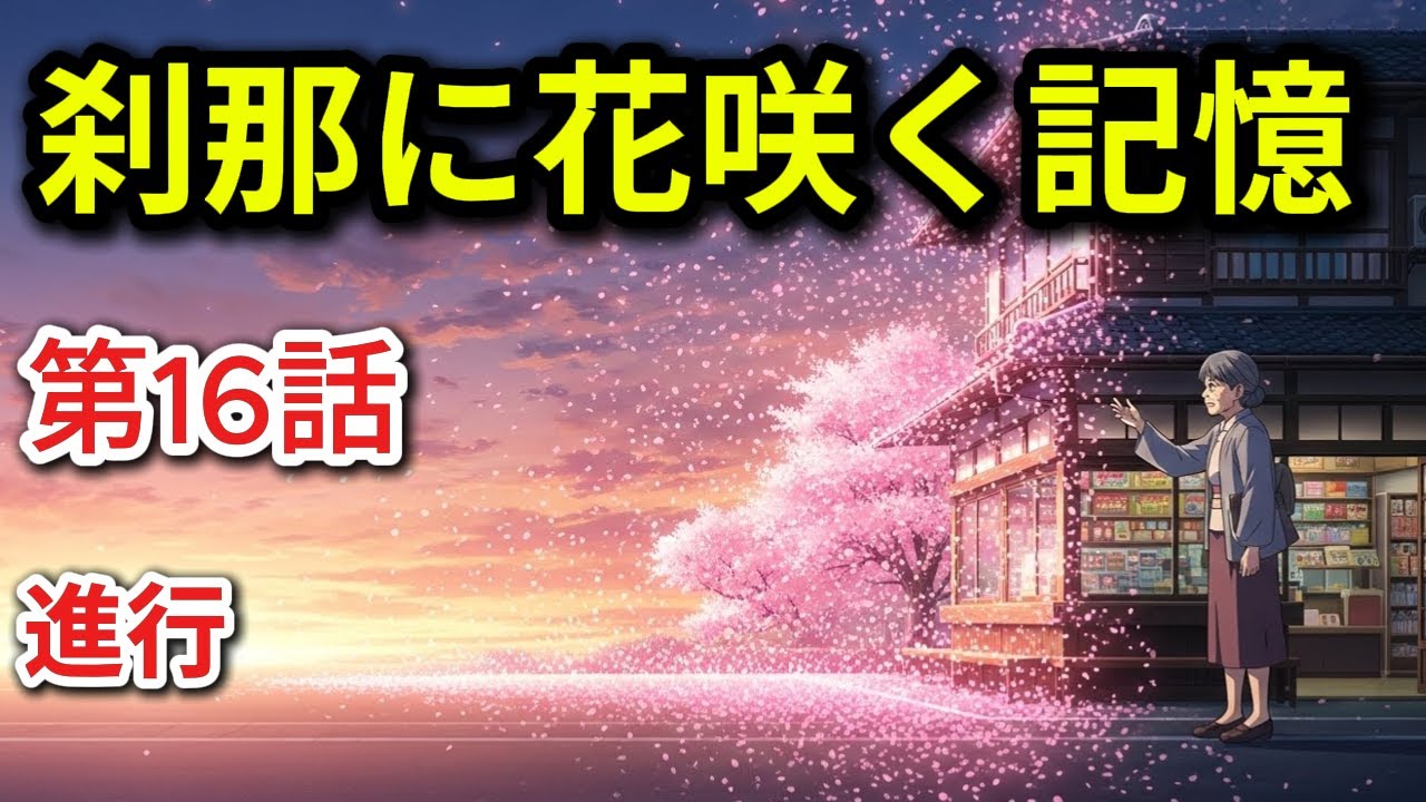 【幸せな夜のラジオ】刹那に花咲く記憶 第16話「進行」 | シニア朗読 | 感動ストーリー | オーディオブック
