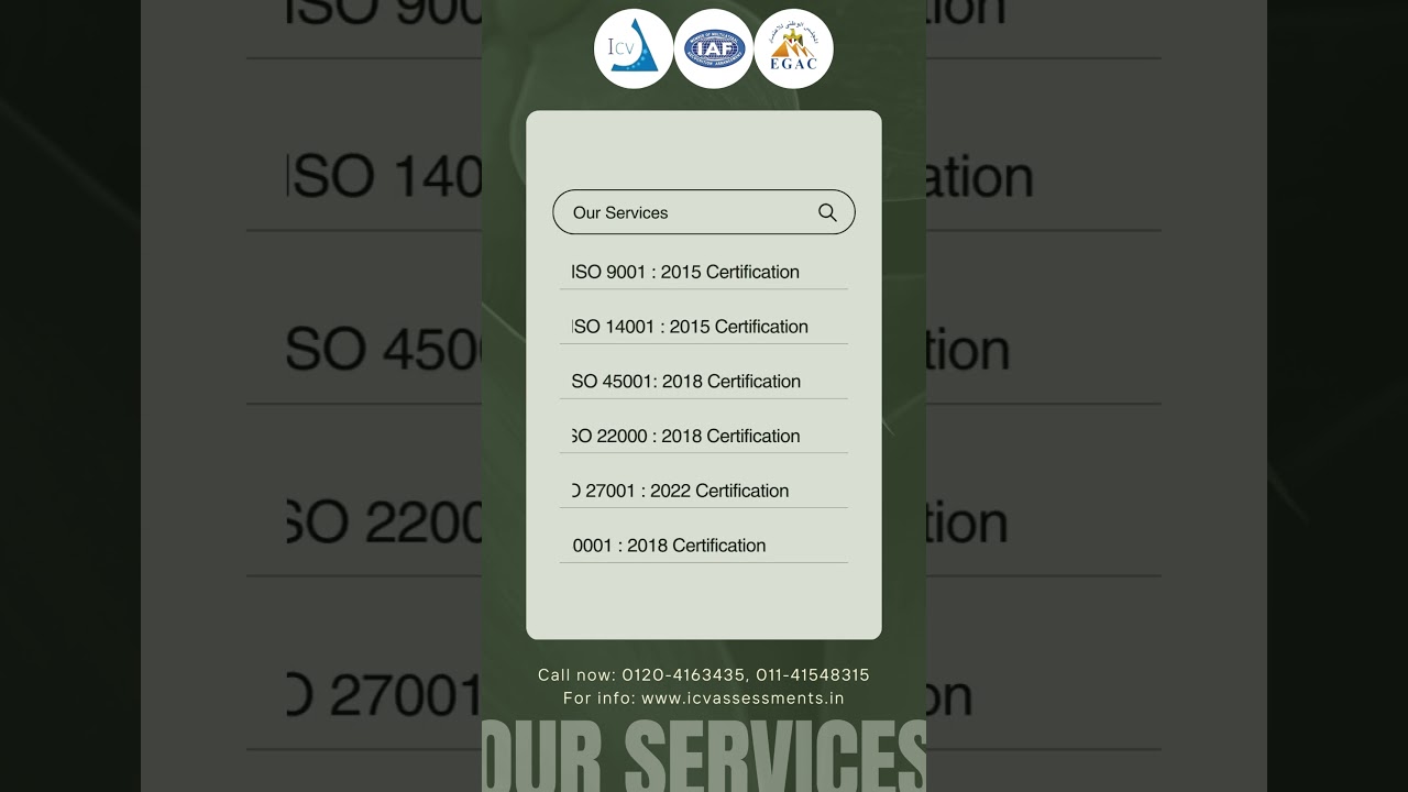 ISO Certification