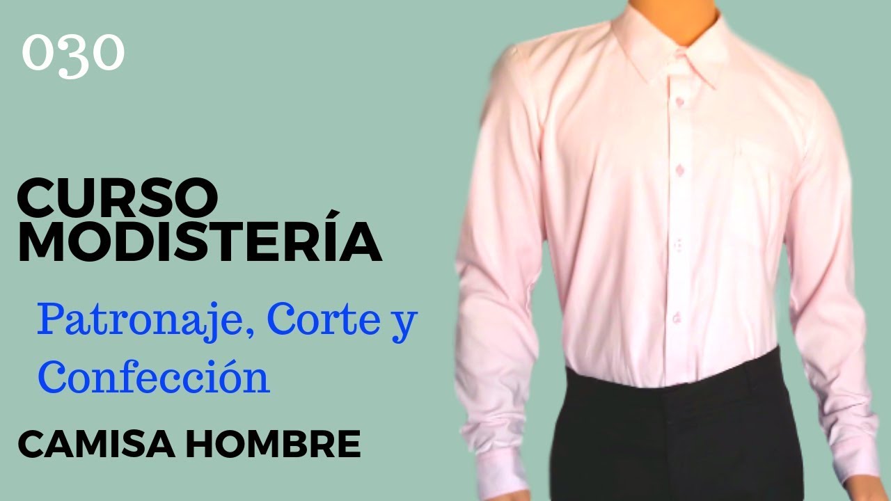 Curso Modistería Trazo Camisa Hombre 1
