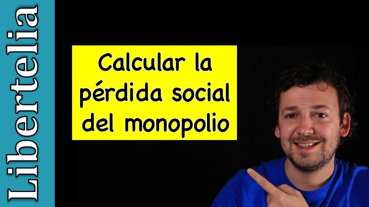 Calcular y graficar la pérdida social de un monopolio | Libertelia