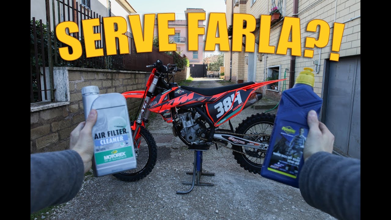 MANUTENZIONE E PULIZIA DELLA MOTO!