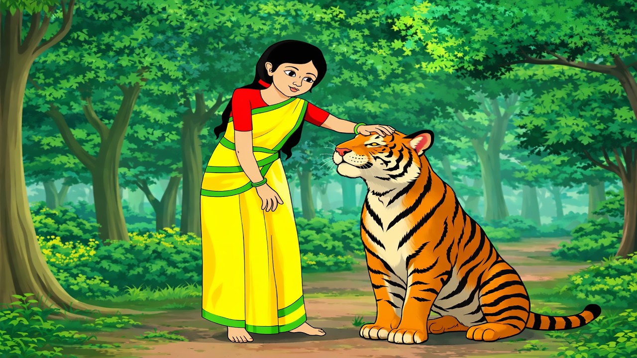 ভয়ংকর বাঘের বন্ধু | thakurmar jhuli | Bengali Moral Stories Cartoon | Rupkothar Golpo | Fairy Tales