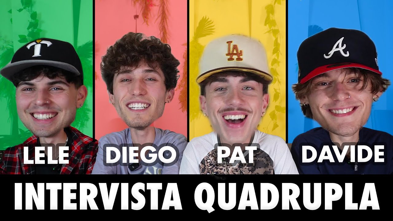 INTERVISTA QUADRUPLA con DAVIDE VAVALA, DIEGO LAZZARI e LELE GIACCARI
