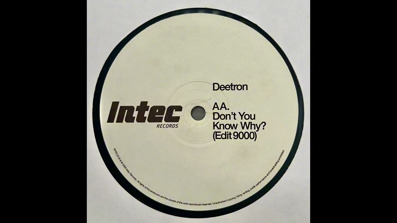 Deetron — Don't You Know Why? (Edit 9000)