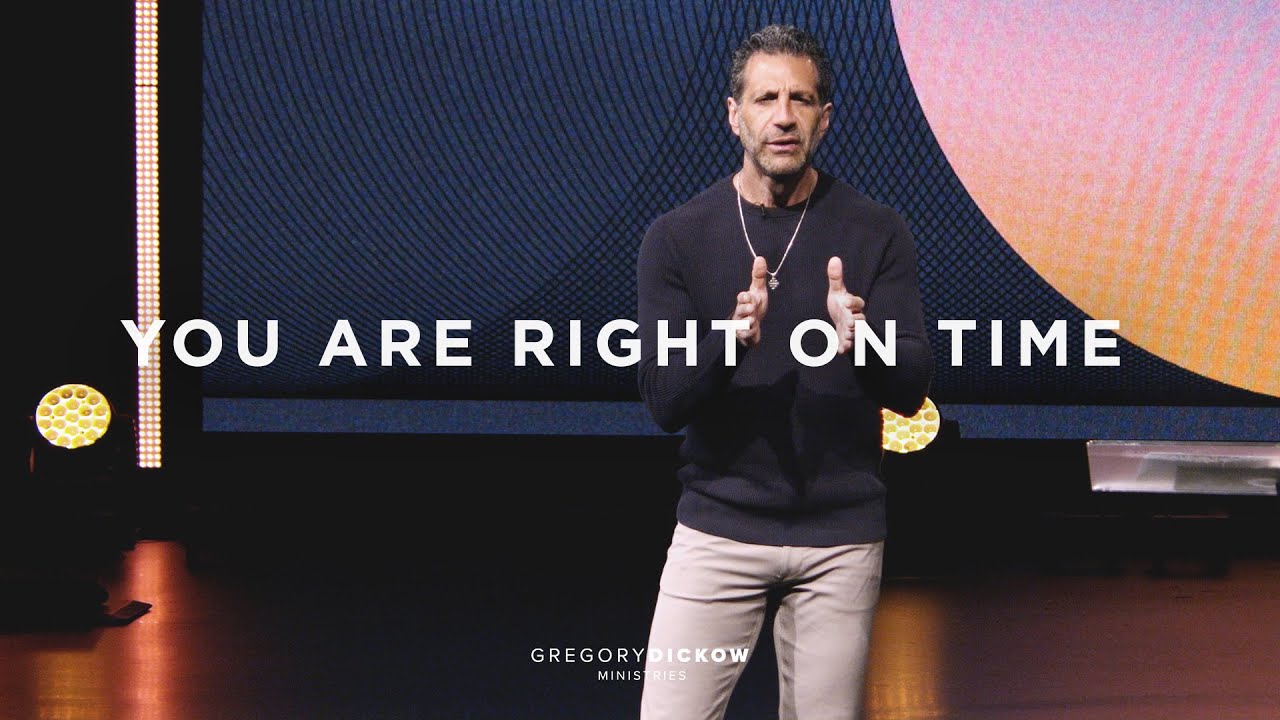 You Are Right On Time | The Power to Change Today | Gregory Dickow