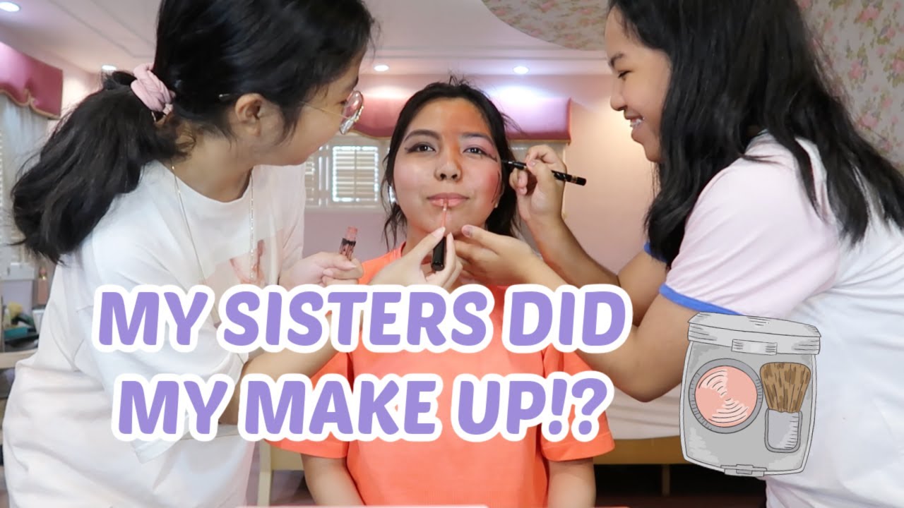 VLOGMAS DAY 13! SISTERS' DID MY MAKE UP! GRABE ANG LALA! | Nicole Caluag