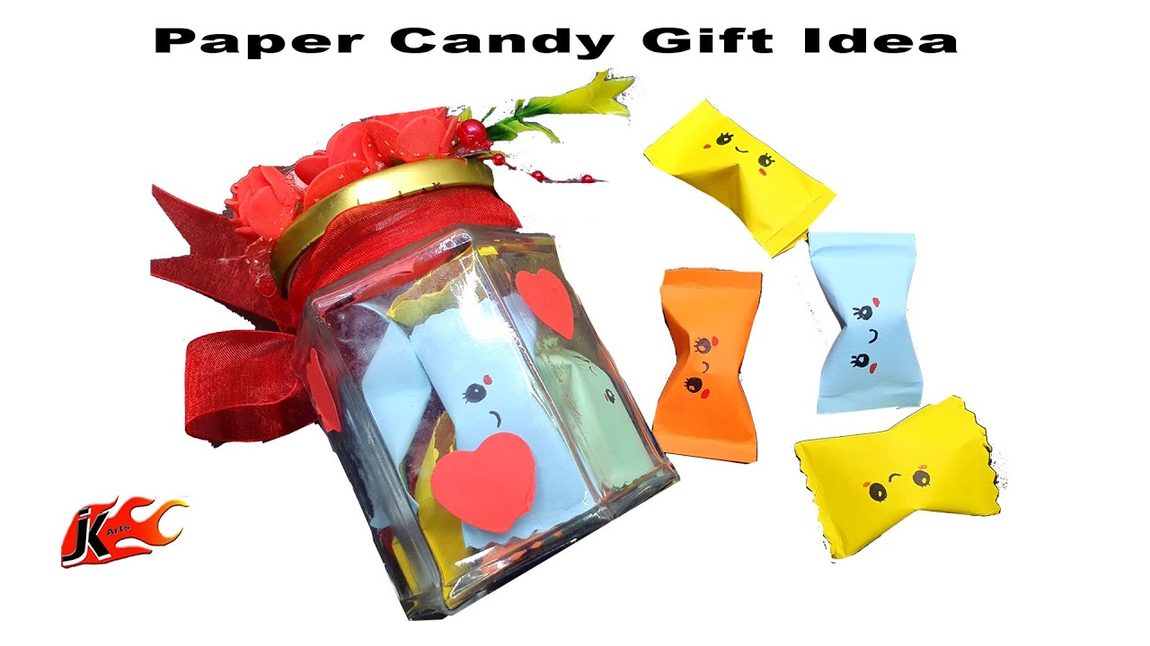 DIY Paper Candy || Reasons Why I Love You Jar || Candy Secret Message ||  JK Arts 1732