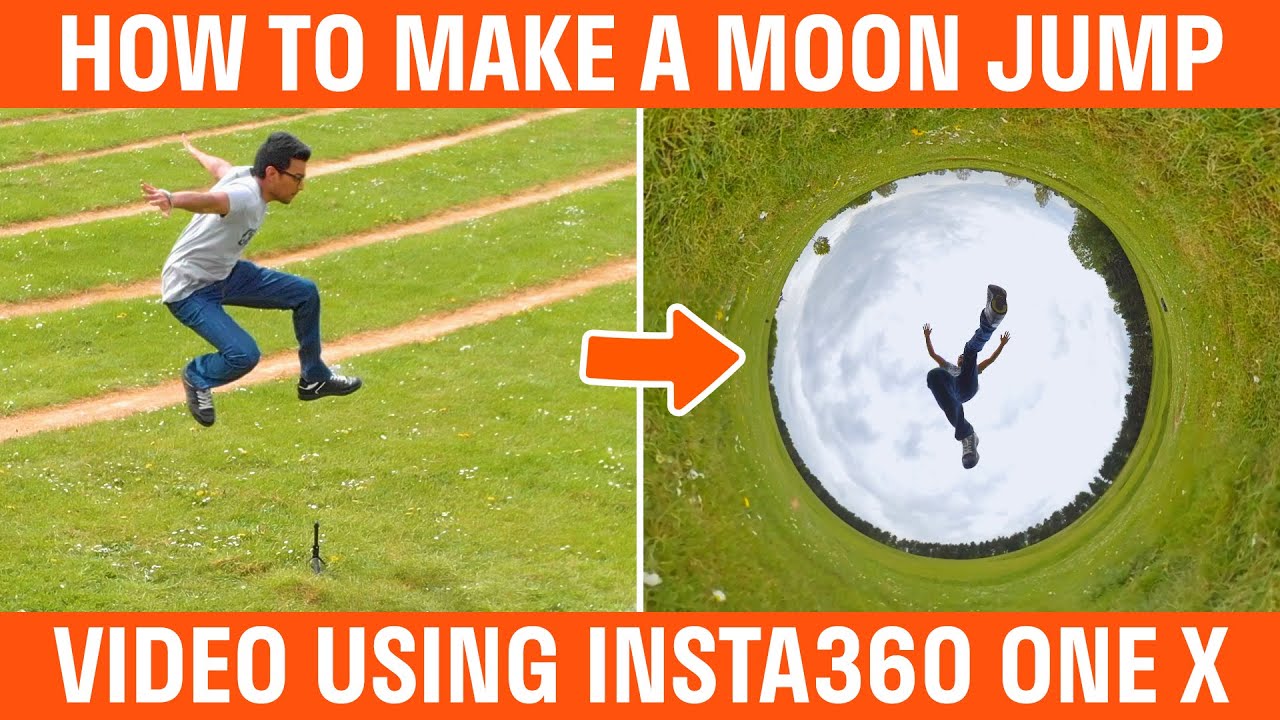 How To Make A Moon Jump Video Insta360 ONE X Tutorial