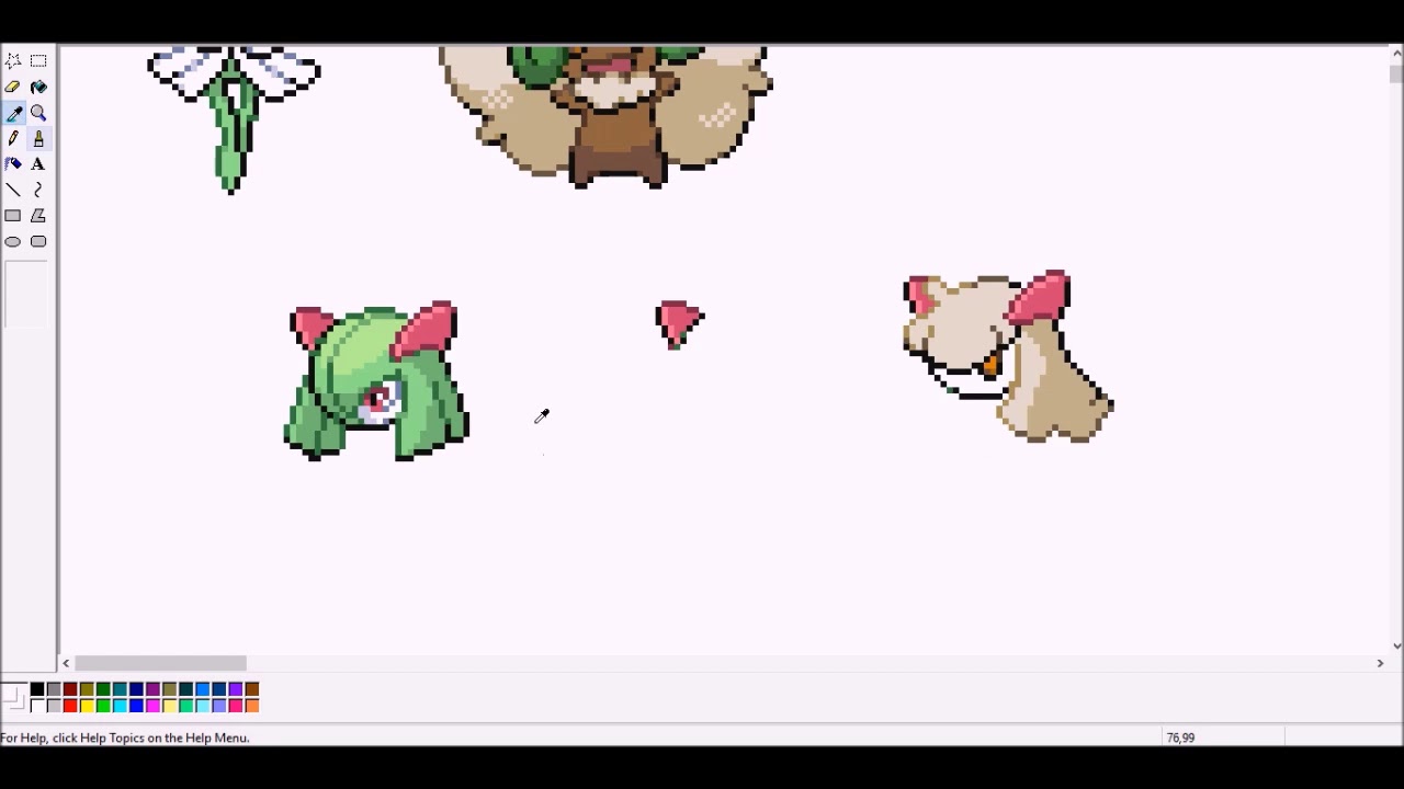 Pokemon fusion   Whimsicott and Kirlia
