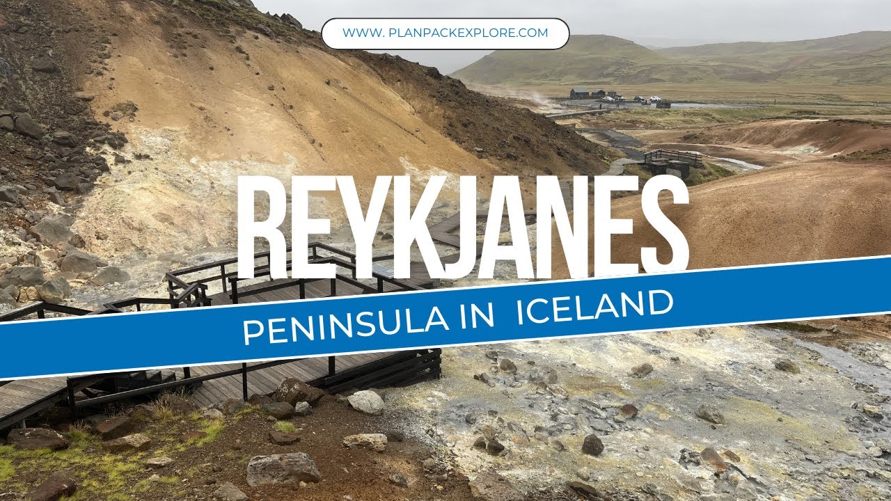 Reykjanes Peninsula in Iceland - driving through the volcanic wonderland.