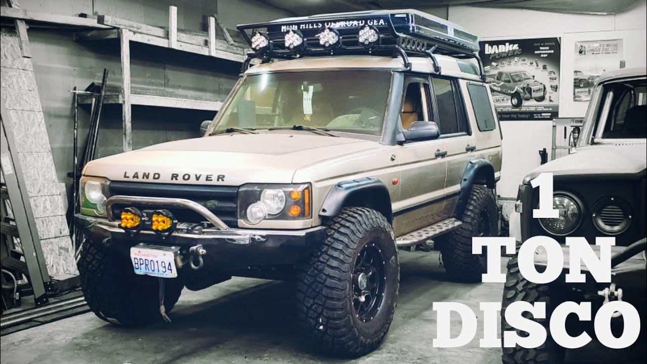 Finally on 1 ton axles! Ultimate Land Rover Discovery Build Episode 13.