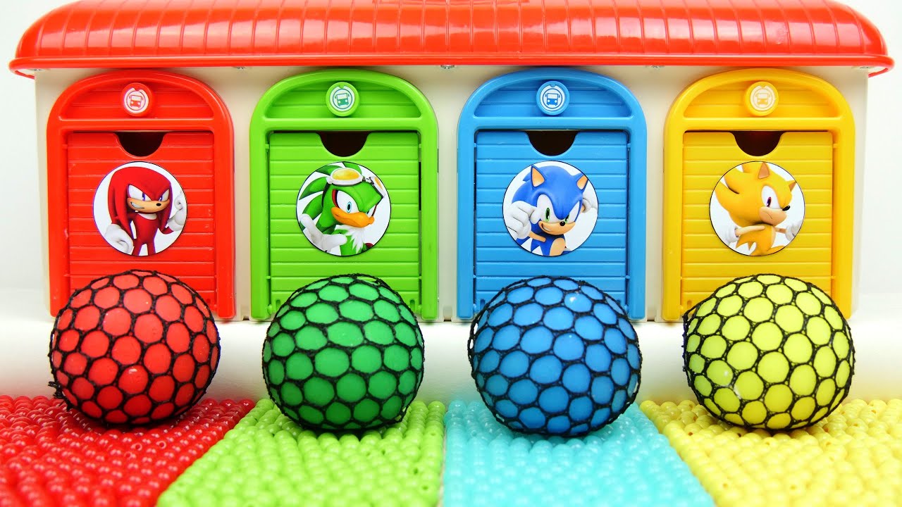 Oddly Satisfying Garage | DIY Making Transformation 4 Net Balls & Magic Sonic DOOR Garage Relax ASMR