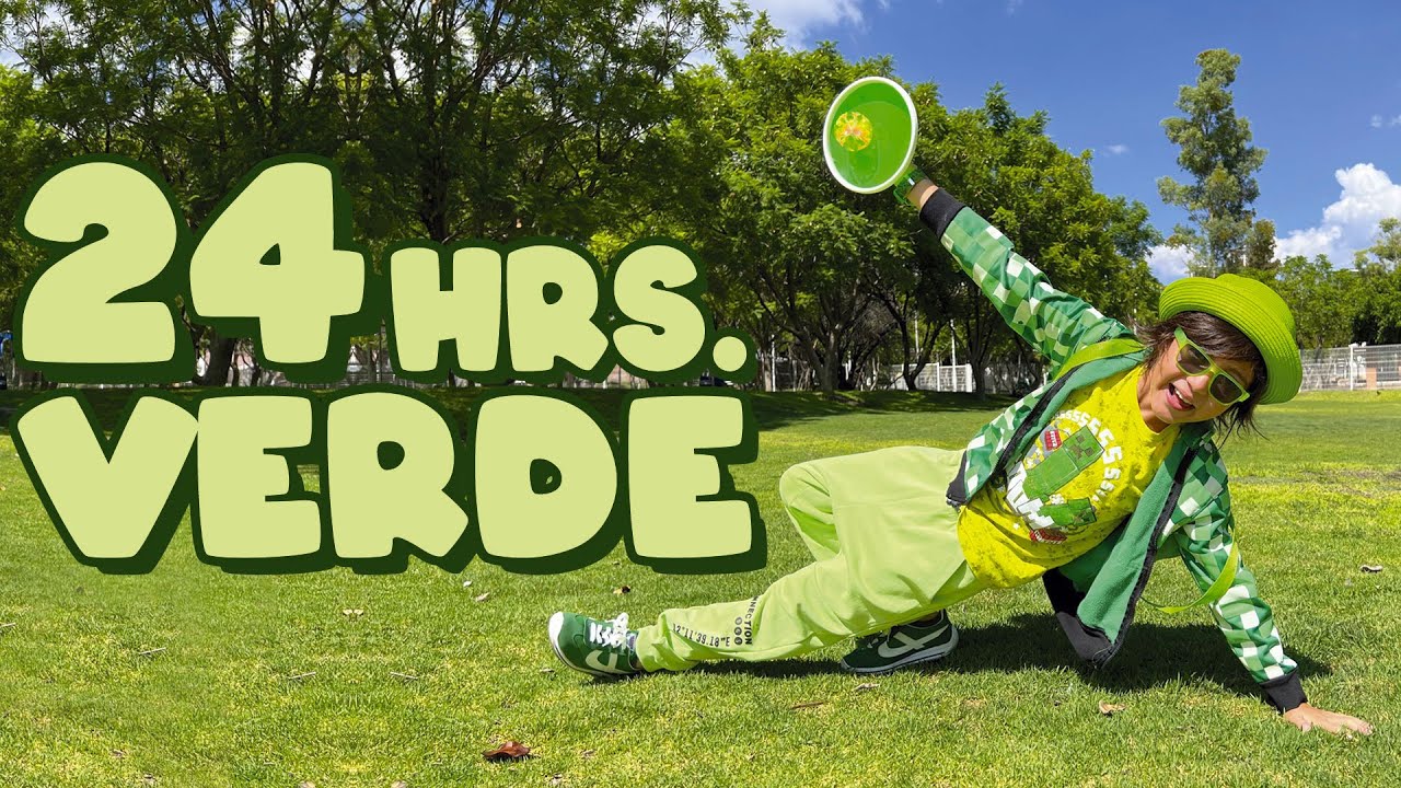 24 Horas COMIENDO VERDE