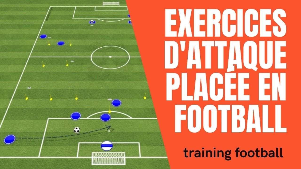 exercices d'attaque placée en football