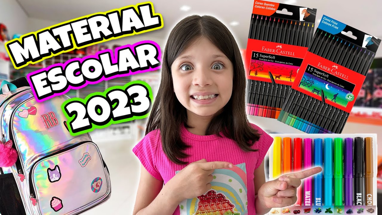 MEU MATERIAL ESCOLAR 2023 ★ FAMÍLIA MASUDINHA ★