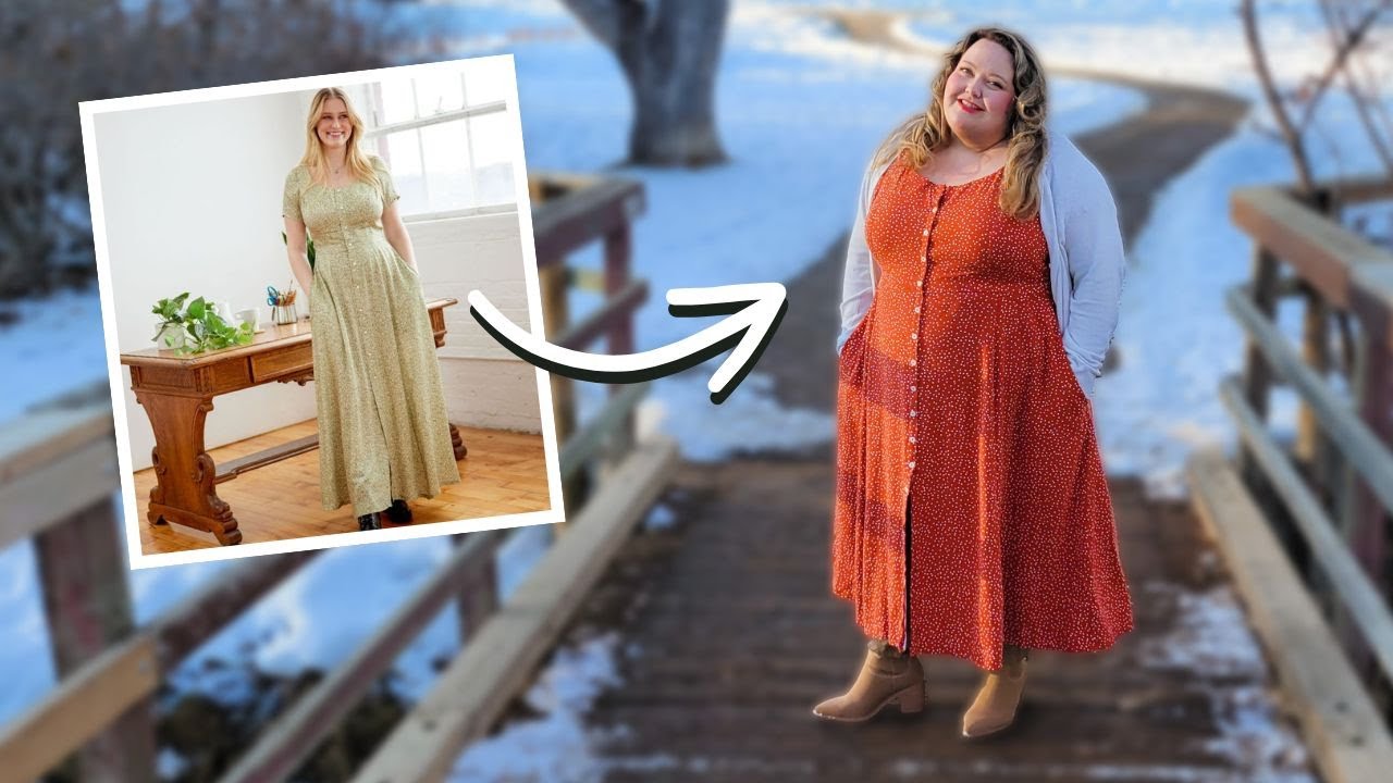 I Saw It, I Sewed It: Cashmerette Hampden Holyoke Dress