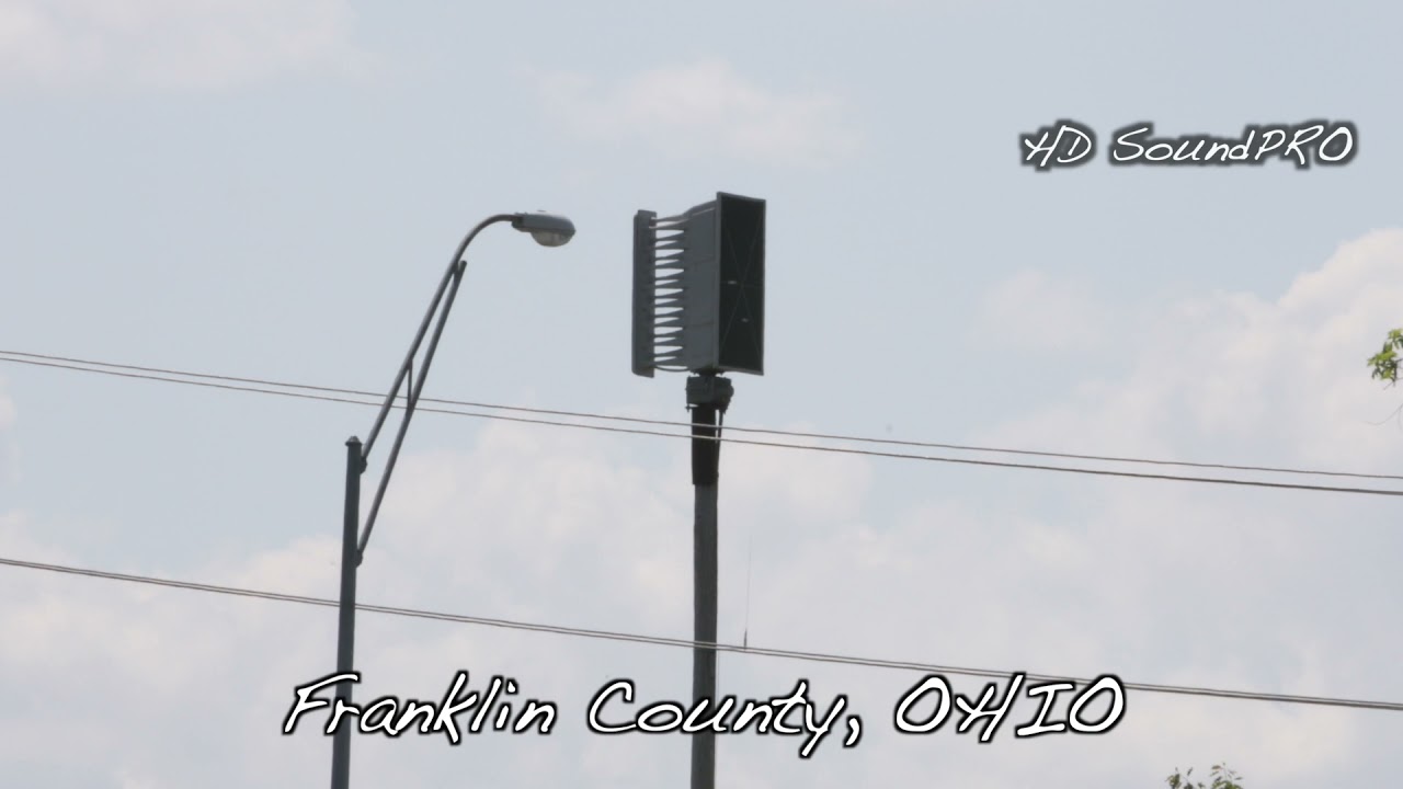 Tornado Siren, Franklin County OH (15 minutes)