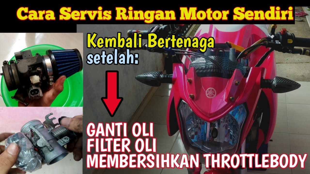 Servis Ringan (Throttlebody) Motor Vixion Injeksi kembali Jooosss